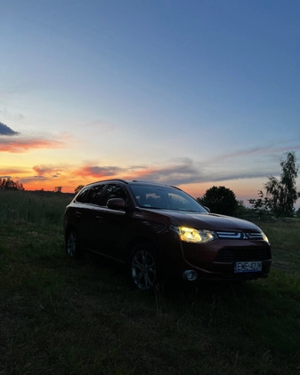 Mitsubishi Outlander cena 49650 przebieg: 141000, rok produkcji 2013 z Wieruszów małe 79